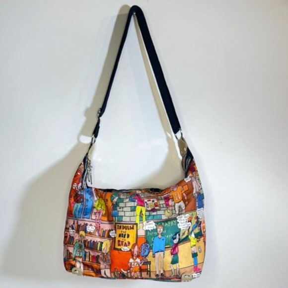 LeSportsac Bag Cartoons bag Lesportsac Shoulder School Print Bag - Picture 1 of 11